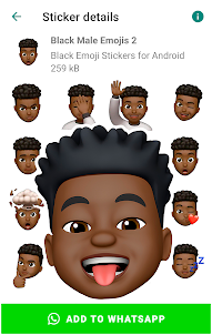 Black Emojis for Android