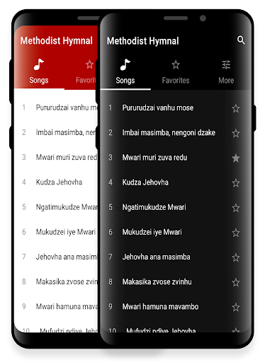 Android application Methodist Shona Hymn Book screenshort