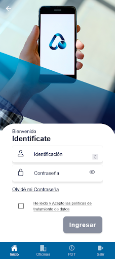 Android application Axeguro screenshort