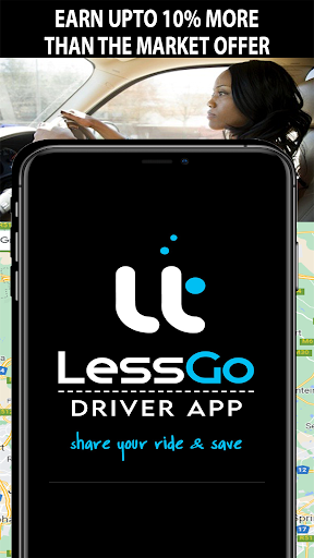 Android application LessGo Driver App screenshort