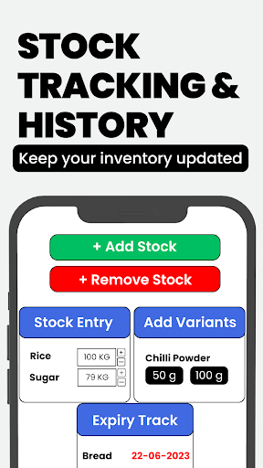 Android application Retail POS Billing & Inventory screenshort