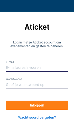 Android application Aticket Organizer screenshort