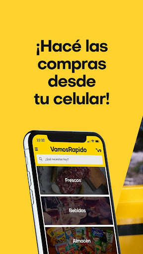 Android application Vamos Rapido screenshort