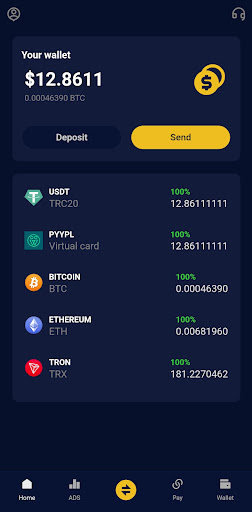 Android application Safacil : Buy and Sell Crypto screenshort