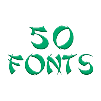 Fonts for FlipFont 50 #7