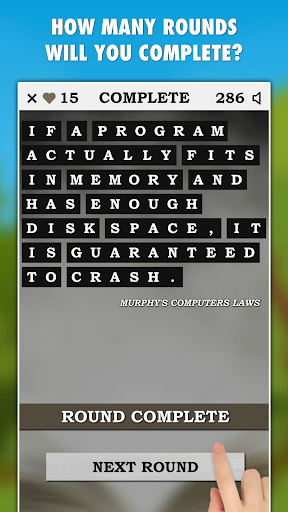 Murphy Laws Guessing Game PRO Screen 2