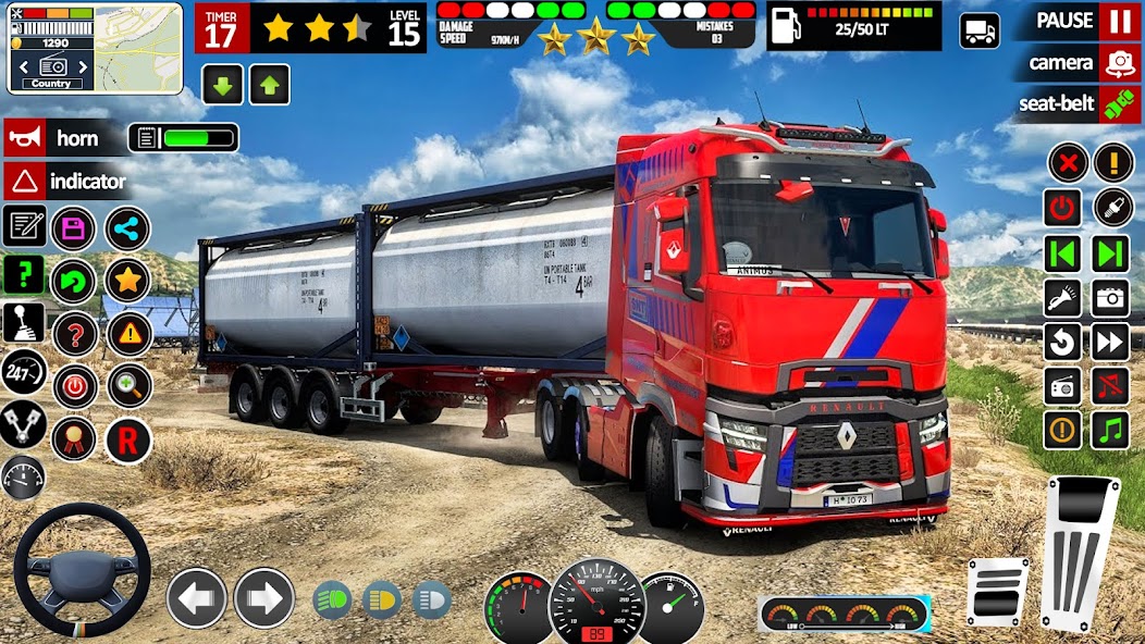 Drive Oil Tanker: Truck Games 2.0 APK + Mod (Unlimited money) إلى عن على ذكري المظهر