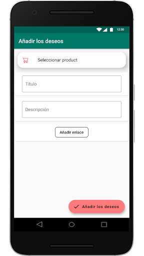 Vista previa de la aplicación