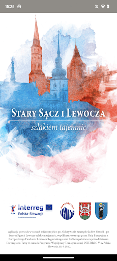 Android application Stary Sącz i Lewocza screenshort