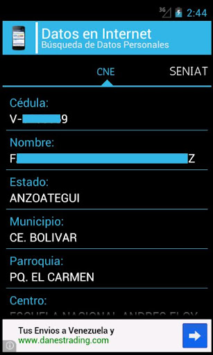 Datos en Internet Screen 3