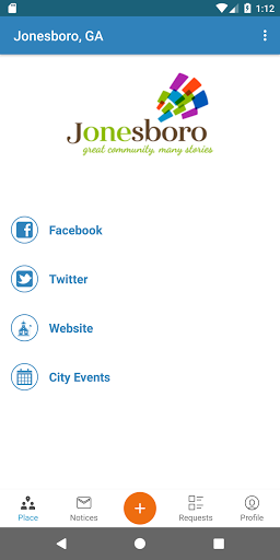 Android application One Jonesboro screenshort