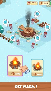 Icy Village MOD APK :Tycoon Survival (Unlimited Diamonds/Resources) 4