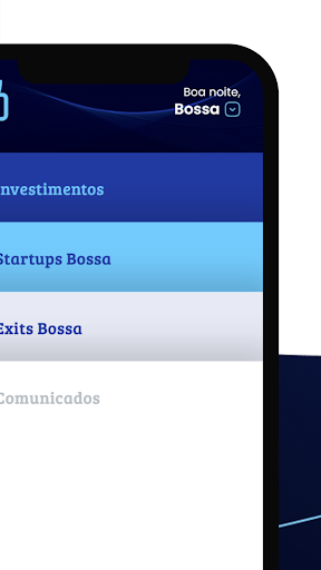 Android application BOSSA PARA INVESTIDORES screenshort