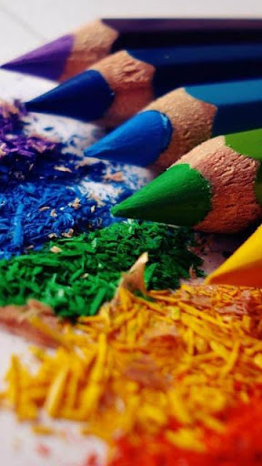 Android application colorful wallpaper screenshort