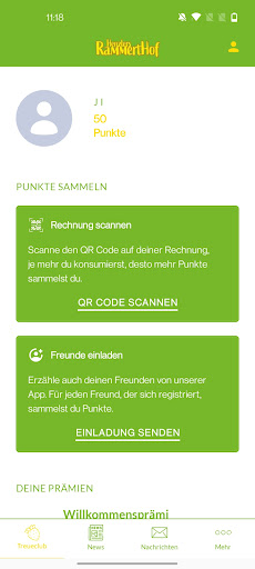 Android application Henzlers Rammerthof screenshort