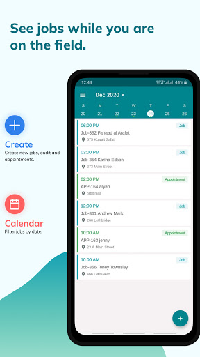 Android application EyeOnTask - For Fieldworkers screenshort