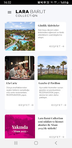 Android application LARA BARUT COLLECTION screenshort