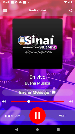 Android application Radio Sinaí 98.3 Mhz screenshort