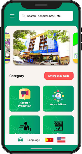 Android application Info Mekelle screenshort