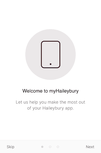 Android application myHaileybury screenshort