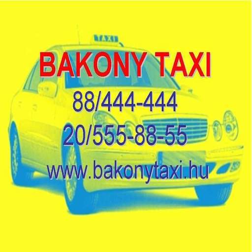 Bakony taxi Veszprém logo