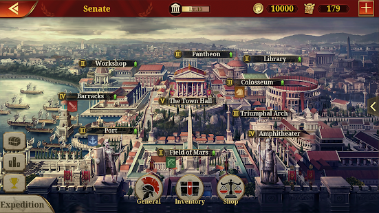 Great Conqueror: Rome War Game Screenshot