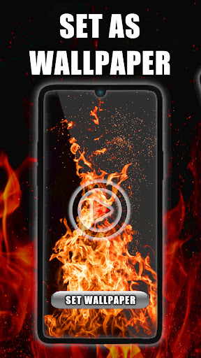 Android application Flame Live Wallpaper screenshort
