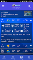 screenshot of WCJB TV20 Weather App