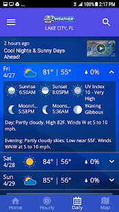 WCJB TV20 Weather App screenshots 4