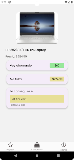 The Wishlist - Lista de deseos Screen 2
