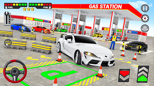 Gas Station Parking: Car Games Screen 2