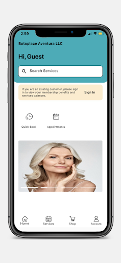 Android application BotoPlace screenshort