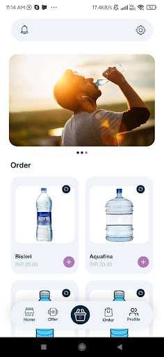 FRESHU - Demo App Screen 2