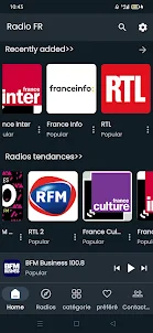 France Radio Stations online
