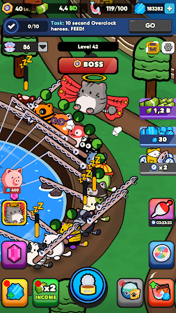 Game screenshot Fisher Cat Town Tycoon hack