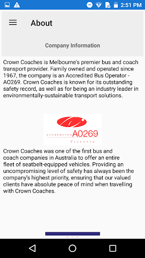 Crown Coaches Screen 3