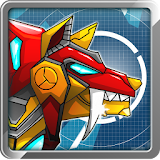 Battle Robot Wolf Age Assembling Game icon