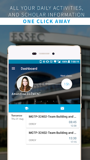 MyESSEC Screen 2