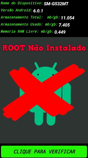 Android application I have Root screenshort