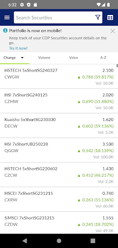SGX Mobile Screen 3