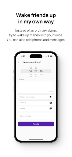 WakeupBear Screen 2