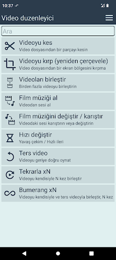 Uygulama önizlemesi