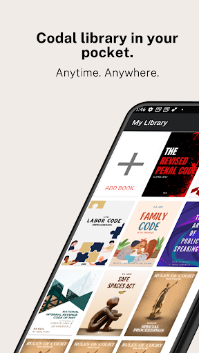 Android application 1987 Philippine Constitution screenshort