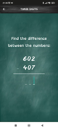 Learn Math Screen 3