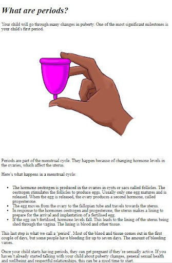 All About Periods Guide Screen 3