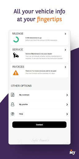 Android application MyLeez screenshort