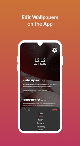 Dohaa! Vocabulary on Wallpaper Screen 2