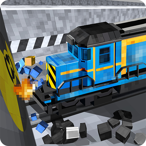 Craft Block Train Crash Test logo