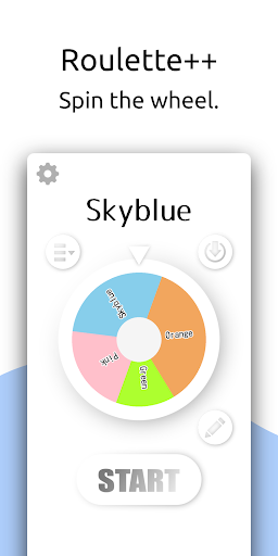 Android application Roulette++ screenshort
