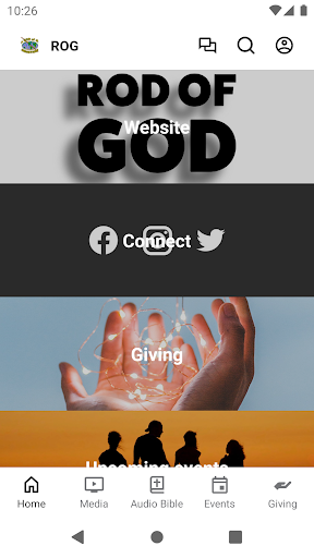 Android application Rod of God Ministries screenshort